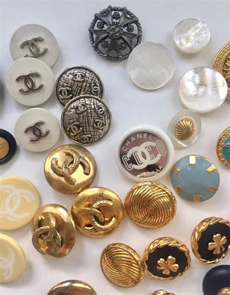 vintage chanel buttons|antique Chanel buttons.